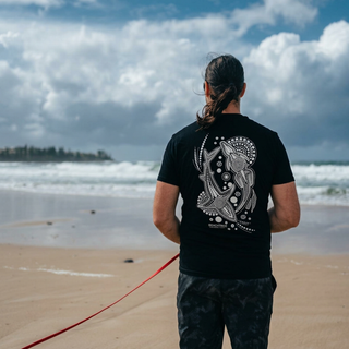 Beachtree Shark & Crocodile T-Shirt | Artwork | Sunshine Coast