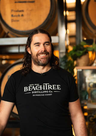 Beachtree Distilling Co. Award Display with Trophies and Medals — Australian Organic Spirits. 2