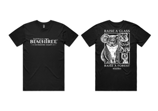 Beachtree 'Raise a Glass, Raise a Forest' T-Shirt | Sunshine Coast